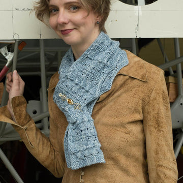Alaskan Moonrise Scarf