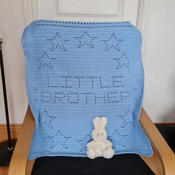 Little Brother Filet Blanket