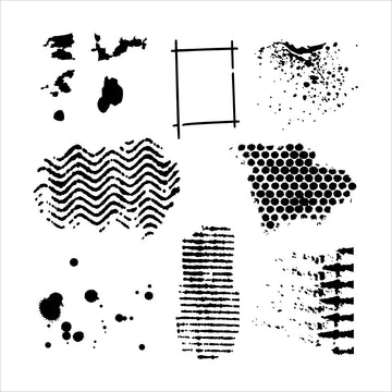 The Crafter's Workshop Crafter's Workshop Template 6"X6" - Texturized