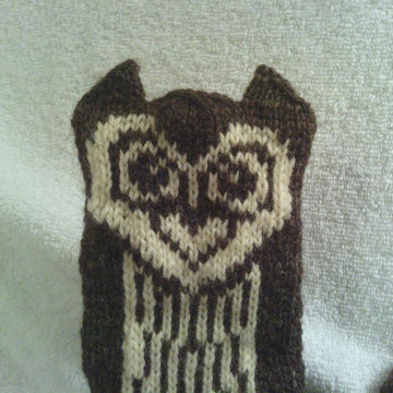Screech Owl Mittens
