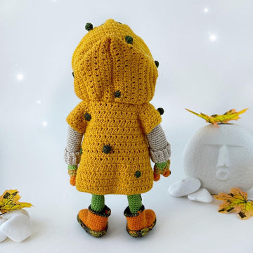 Mr. Sniff (crochet frog pattern, only PDF)