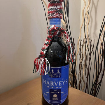 Christmas Bottle Topper Set Knitting Pattern