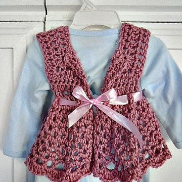 988 - Flared Shrug vest