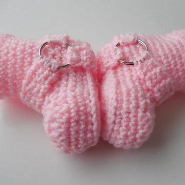 Biker Baby Booties