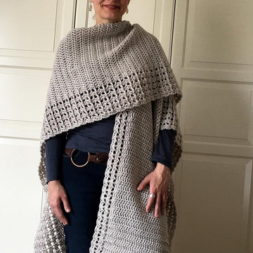 Crochet Ruana Pattern: Wrap-Me-Up Ruana