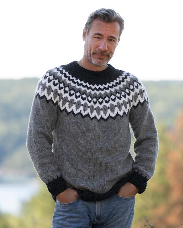 Valdemar Sweater in Viking Garn Viking Wool - Downloadable PDF