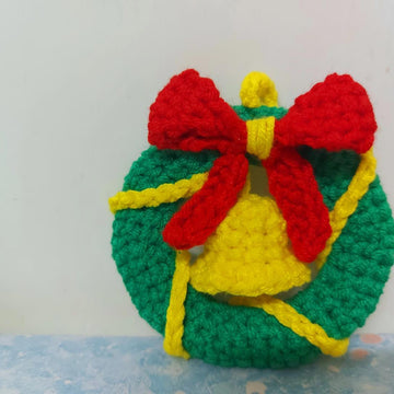Tiny Xmas wreath ornaments