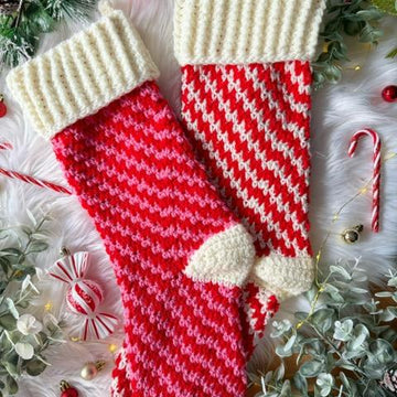 Peppermint Stocking