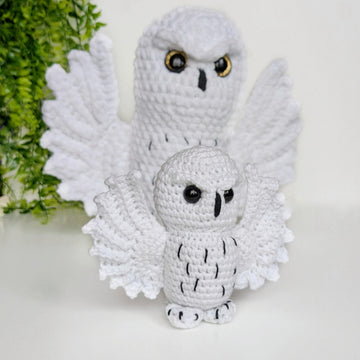 Crochet Owl Pattern, amigurumi bird pattern, crochet plushie