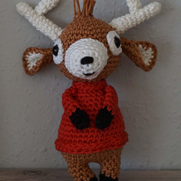 Crochet Pattern Reindeer Rudolph and his Friends!