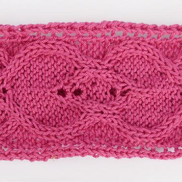 Cabled Hearts Headband