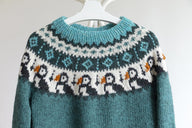 PUFFIN Bird Icelandic Lopapeysa Sweater for Adults and Kids