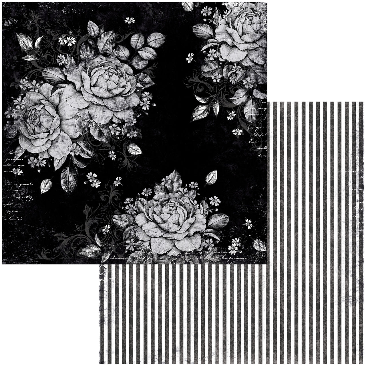 American Crafts Tuxedos & Tiaras Double-Sided Cardstock 12"X12" 25/Pkg - Tuxedos & Tiaras
