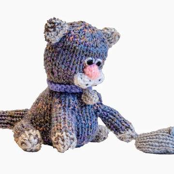 Cute Toys to Knit 1 - lion, panda, cat, mouse, giraffe, turtle, dog, zebra