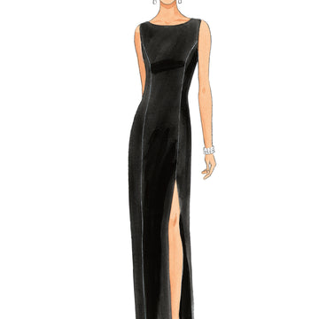 Butterick Misses'/Misses' Petite Lined Dress B4343 - Sewing Pattern