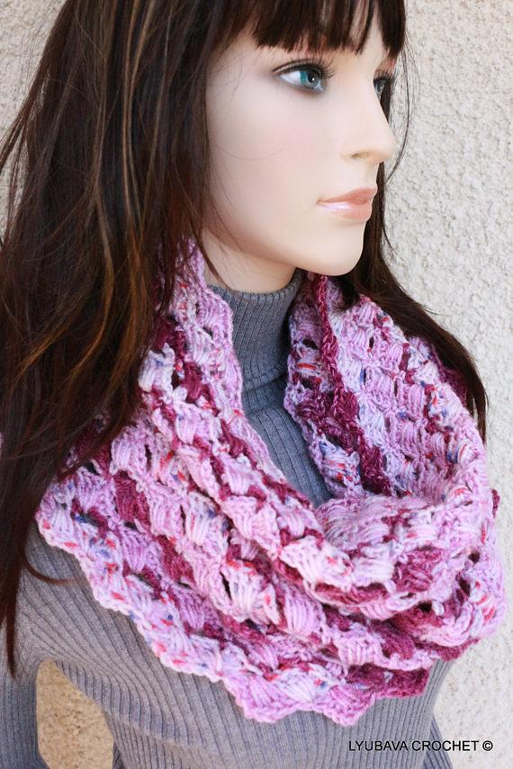 Cowl Lilac Splash