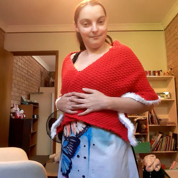 Jolly and Joyful Shawl Knitting Pattern