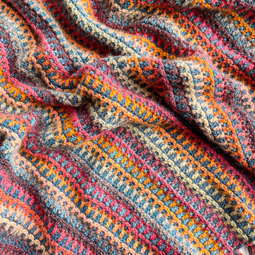 Mountain Trail Tweed Blanket