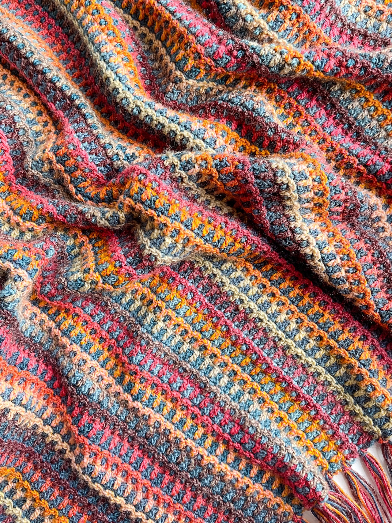 Mountain Trail Tweed Blanket