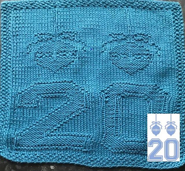Nr. 285 – 21 – 20. Christmas Ornament 65 stitches