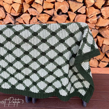 Diamond Plaid Blanket