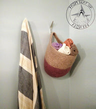 Felted Hanging Basket