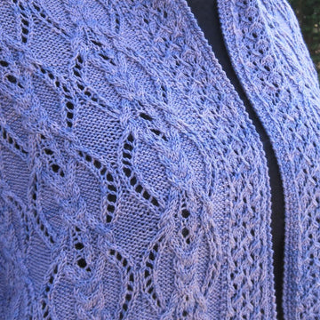 Ely Cable Lace Shawl