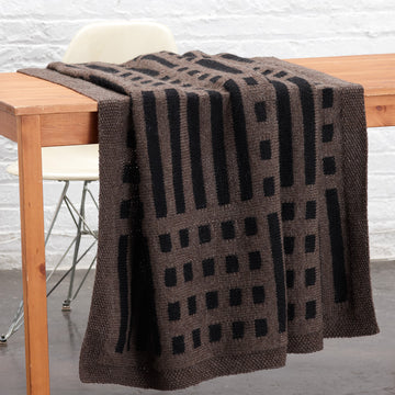 Mud Cloth Inspired Afghan in Lion Brand Vanna's Choice - L0719