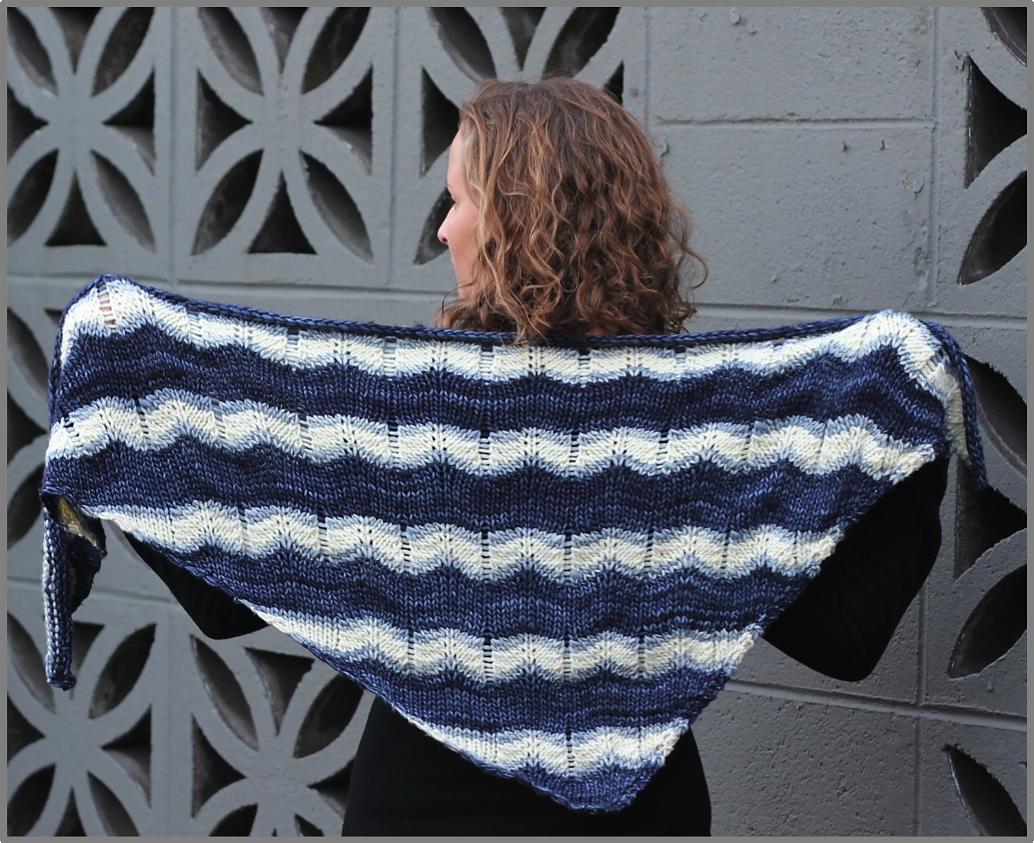 Cascade Range Shawl