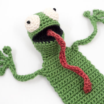 Frog Bookmark Crochet Pattern