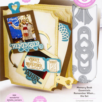 Tonic Studios My Memory Book Essentials Dies - Remember When