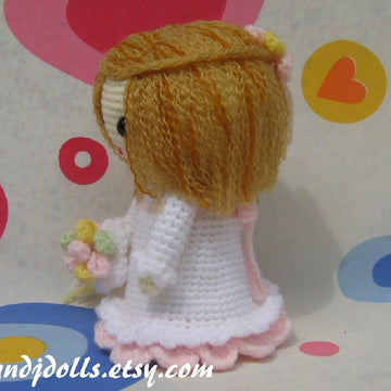Jazzy the Bride - Amigurumi - PDF Crochet Pattern