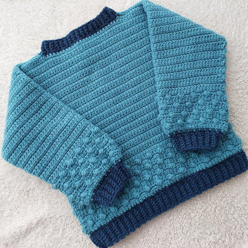 Crochet Sweater Pattern for Kids Easy Baby Jumper Pattern Beginner Toddler Pullover Crochet Winter Crochet PDF Handmade Baby Clothes DIY