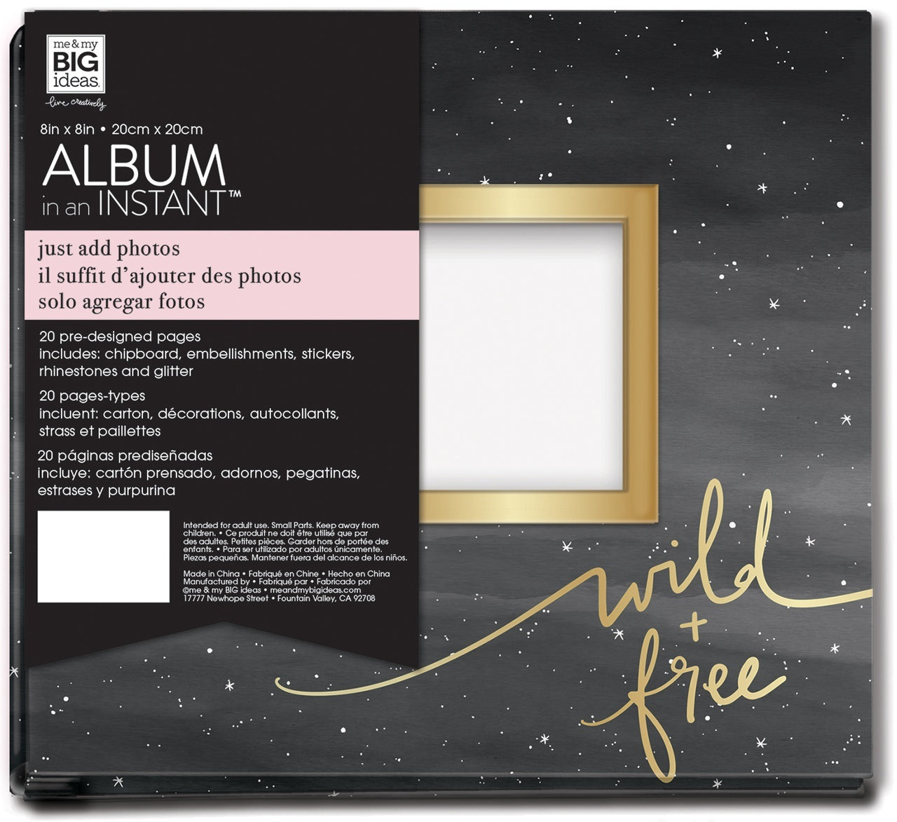 Album In An Instant 8"X8" - Boho Dreams