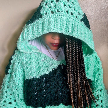 The Lotus Cropped Hoodie