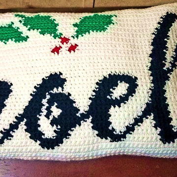 Noel (Holly) Pillow
