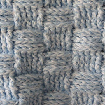Basketweave Baby Blanket