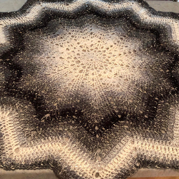Gothic Crochet Center Piece