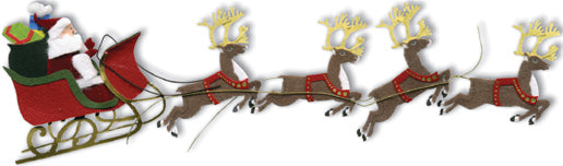 Jolee's By You Dimensional Stickers - Sleigh & Reindeer