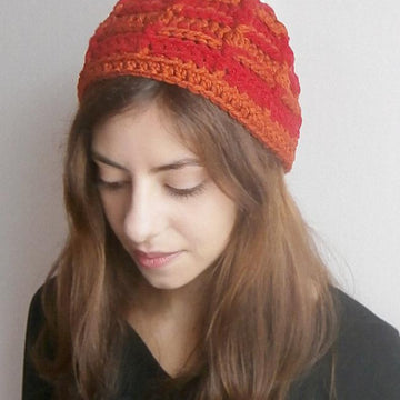 PUFFY FLOWER beanie _ M46