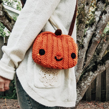 Pumpkin Crossbody Bag