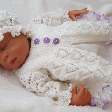Pattern 59 Lace Matinee Set