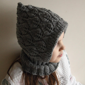 Double Leaf Lace Balaclava