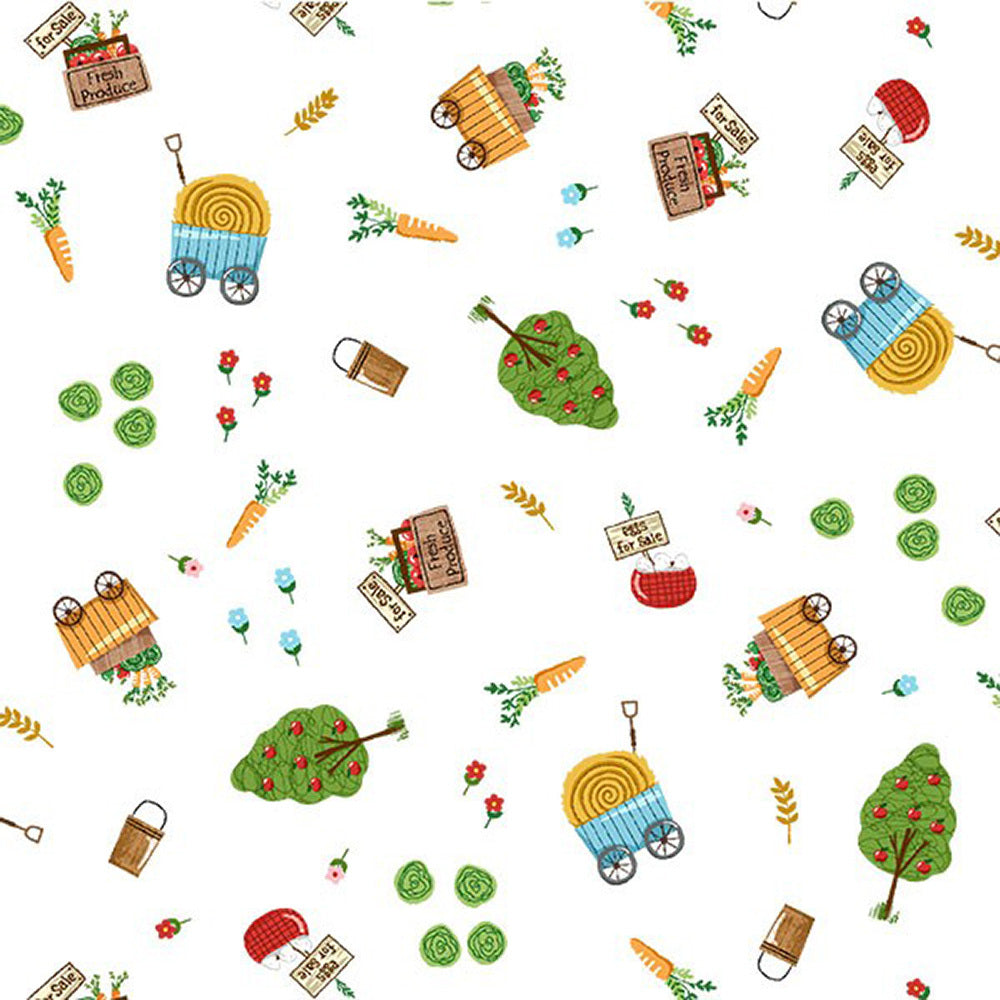 Michael Miller Fabrics Down on the Farm - MMCX9331