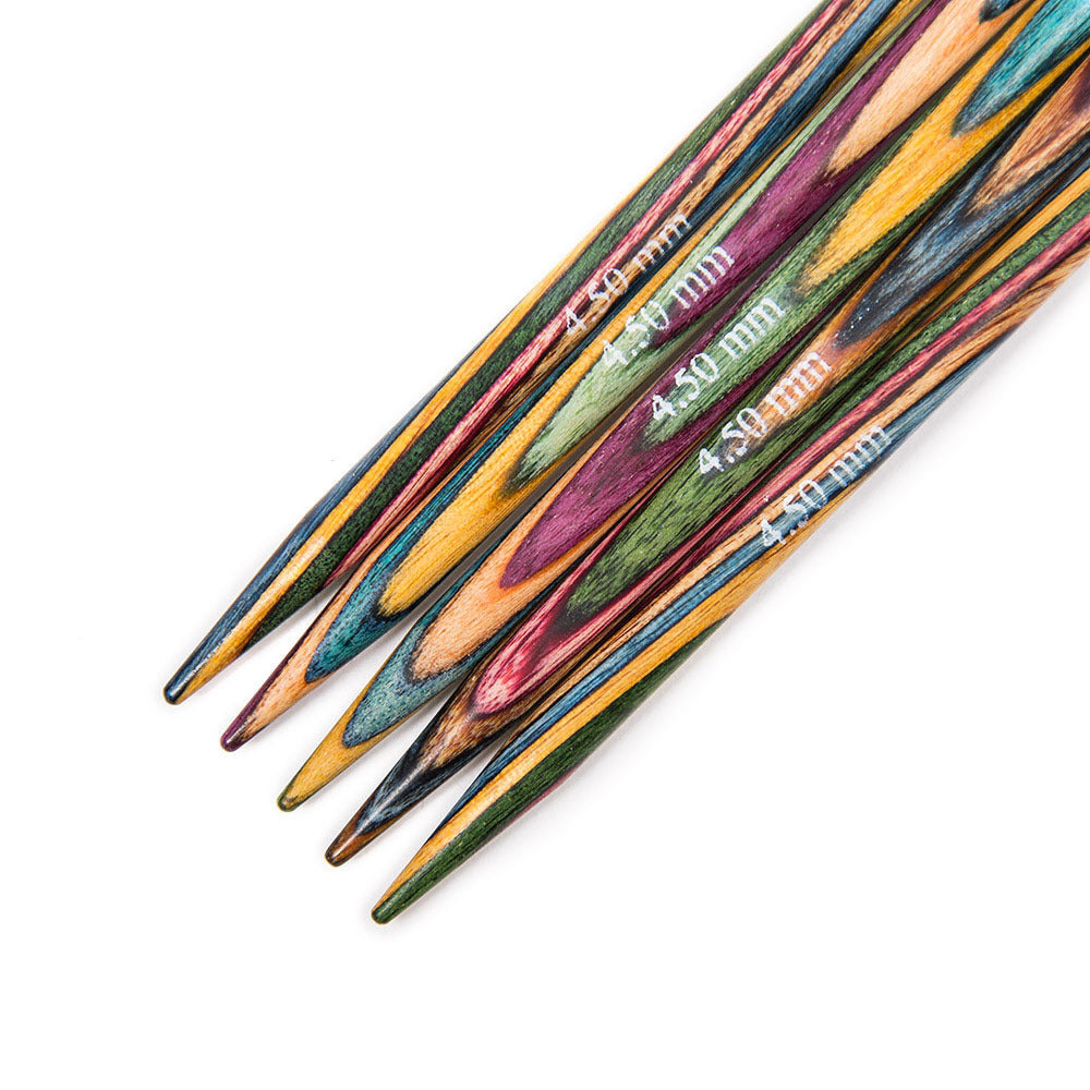 KnitPro Symfonie Double Point Needles (Sock Set of 6) - 20cm
