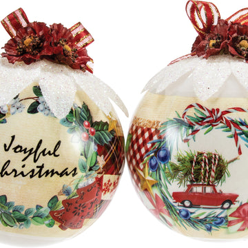 Studio Light Shrink Sleeves 10.25"X2.75" 4/Pkg - Classic Christmas, 4 Designs/1 Each