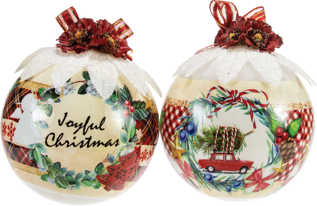 Studio Light Shrink Sleeves 10.25"X2.75" 4/Pkg - Classic Christmas, 4 Designs/1 Each
