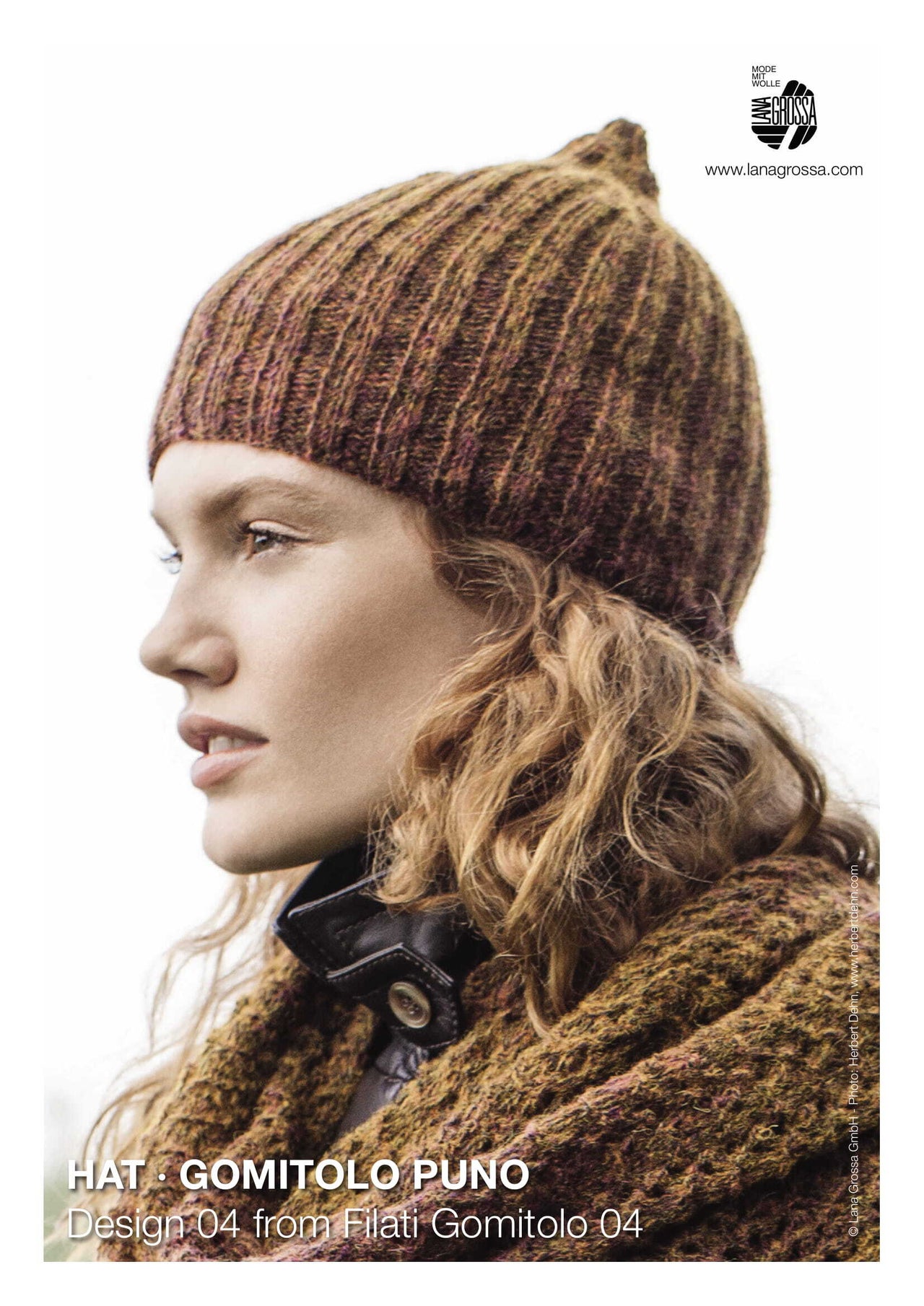Hat in Lana Grossa Gomitolo Puno - 04 - Downloadable PDF