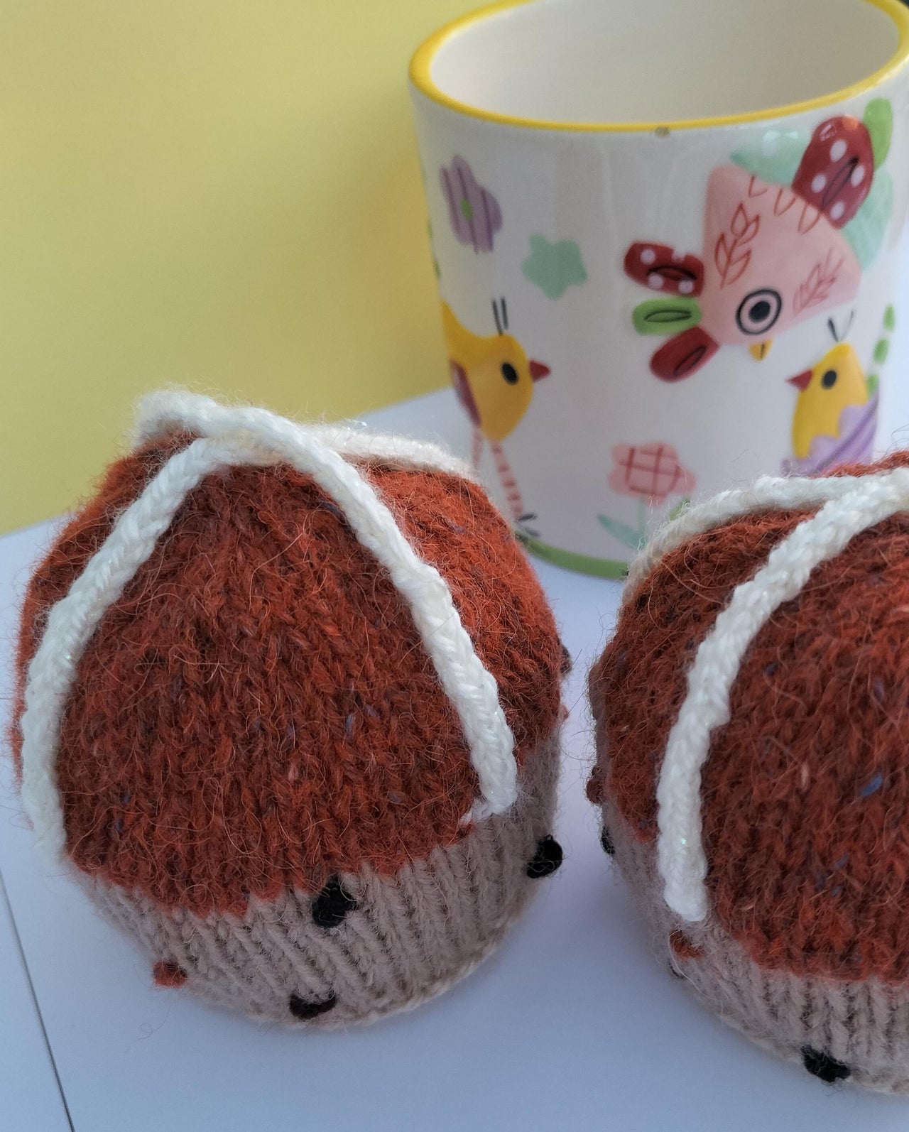 Hot cross bun & Easter Egg covers
