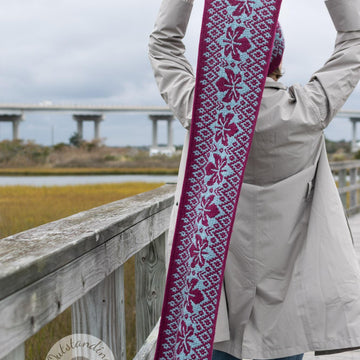 Star Leaf Mosaic Scarf